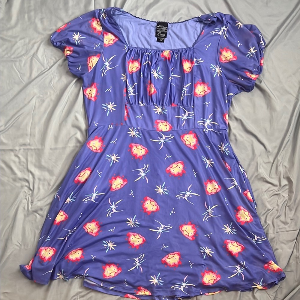 Hot Topic Her Universe Howl’s Moving Castle Calcifer Dress